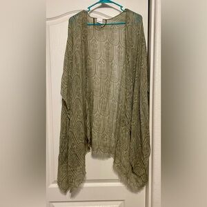 Kimono, Sage Bohemian Short Kimono